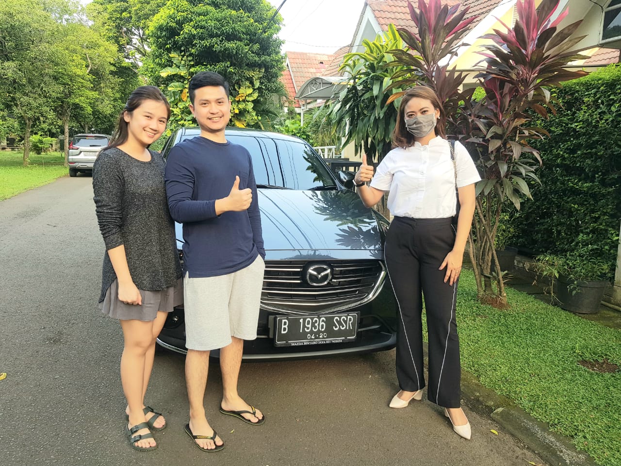 Trimakasih sudah membeli Mazda melalui Dian 
